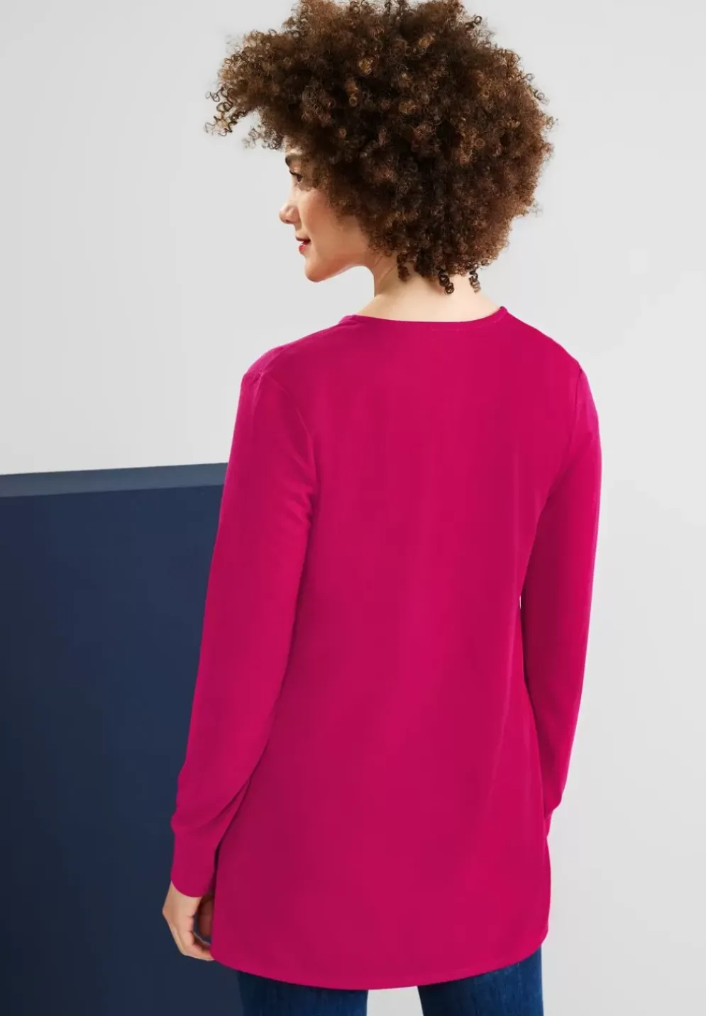 Lange Shirtjacke