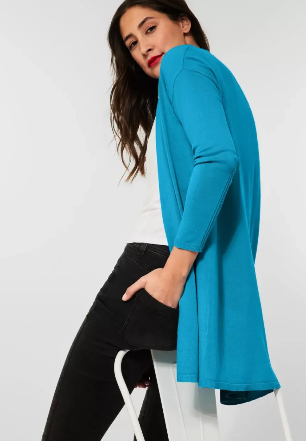 Langer Cardigan