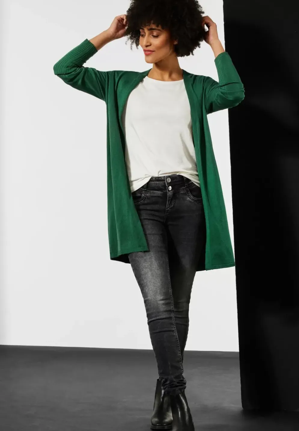 Langer Cardigan