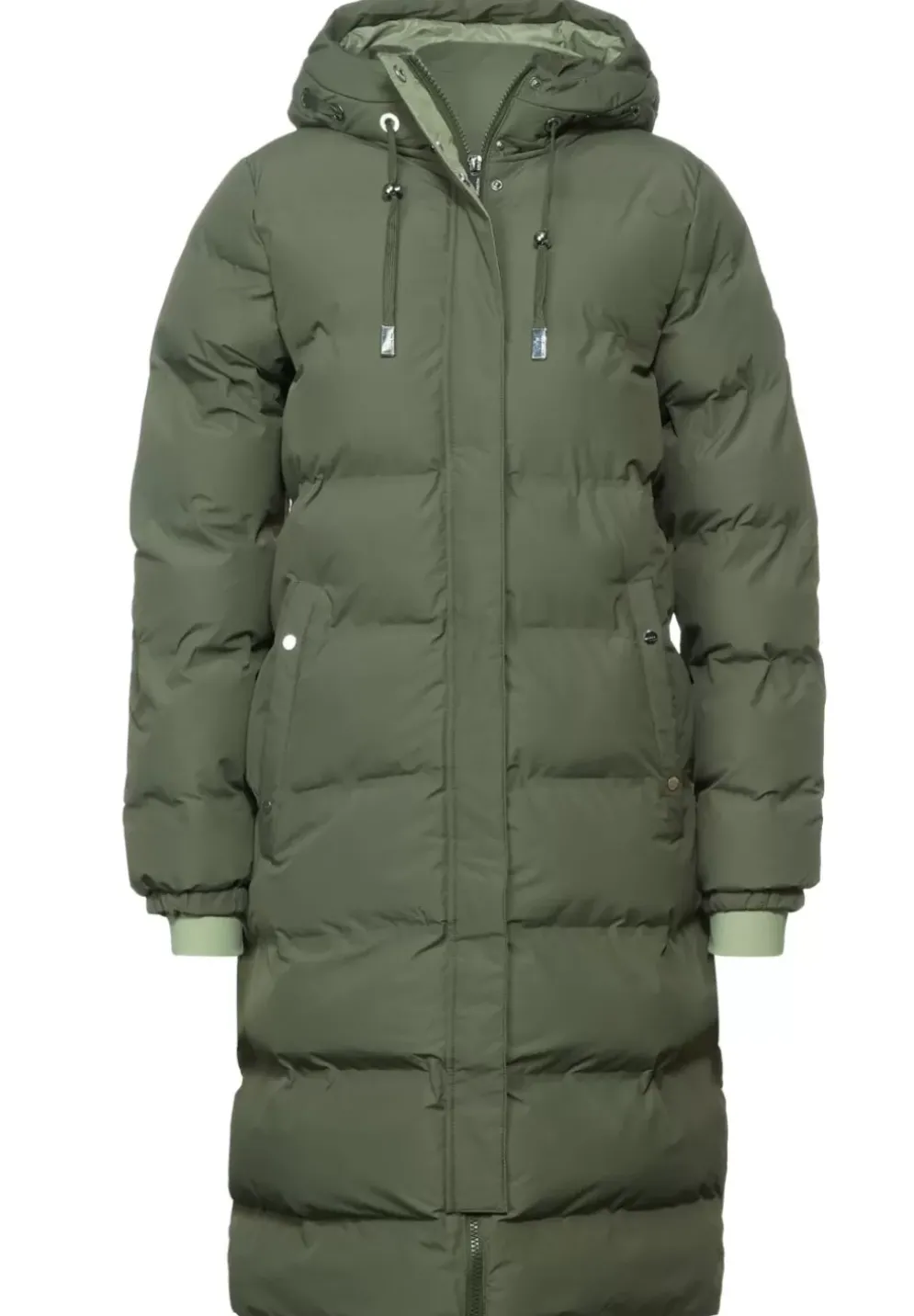 Langer Wintermantel
