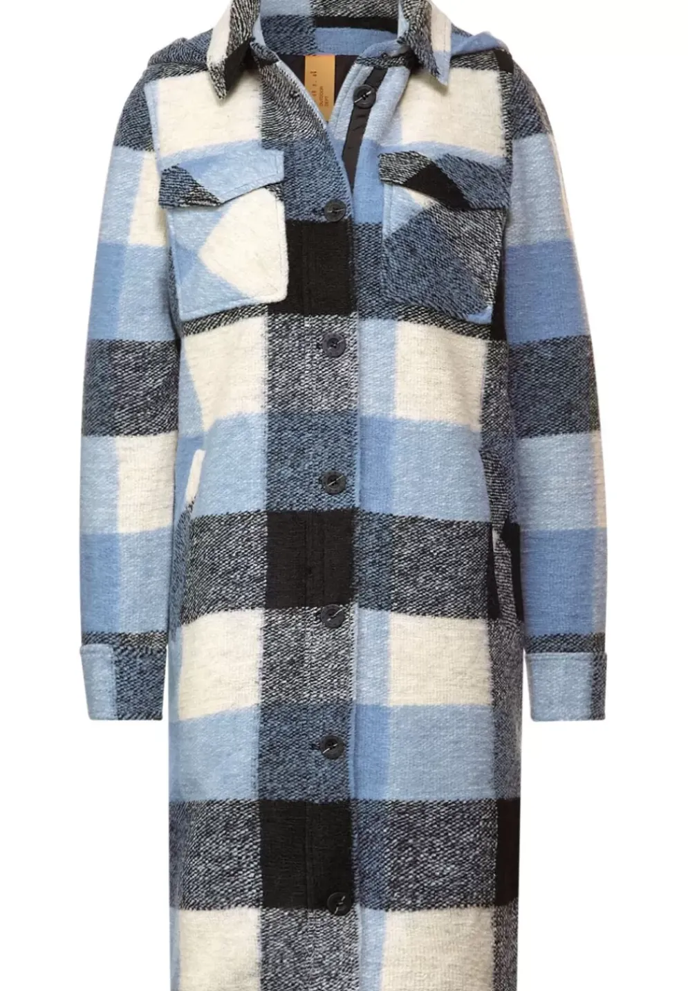 Langes Karo Overshirt