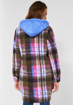 Langes Overshirt Mit Kapuze