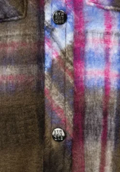 Langes Overshirt Mit Kapuze