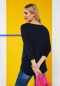 Langes Printshirt