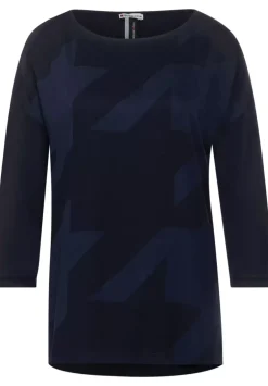 Langes Printshirt