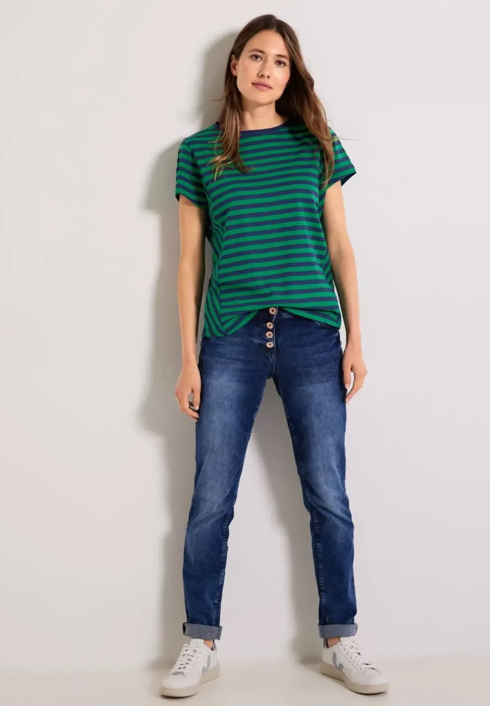 Lassiges Streifenshirt