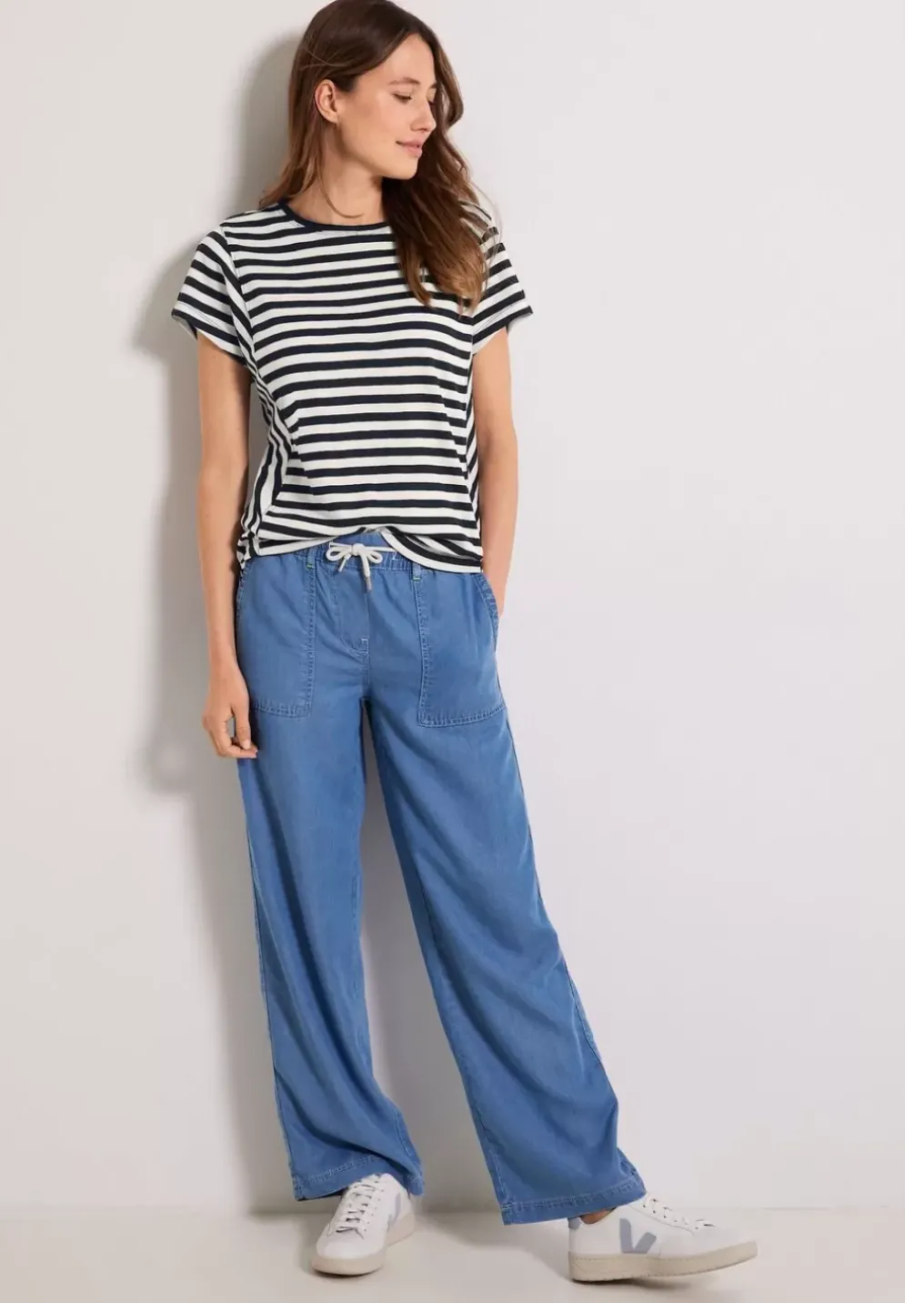 Lassiges Streifenshirt