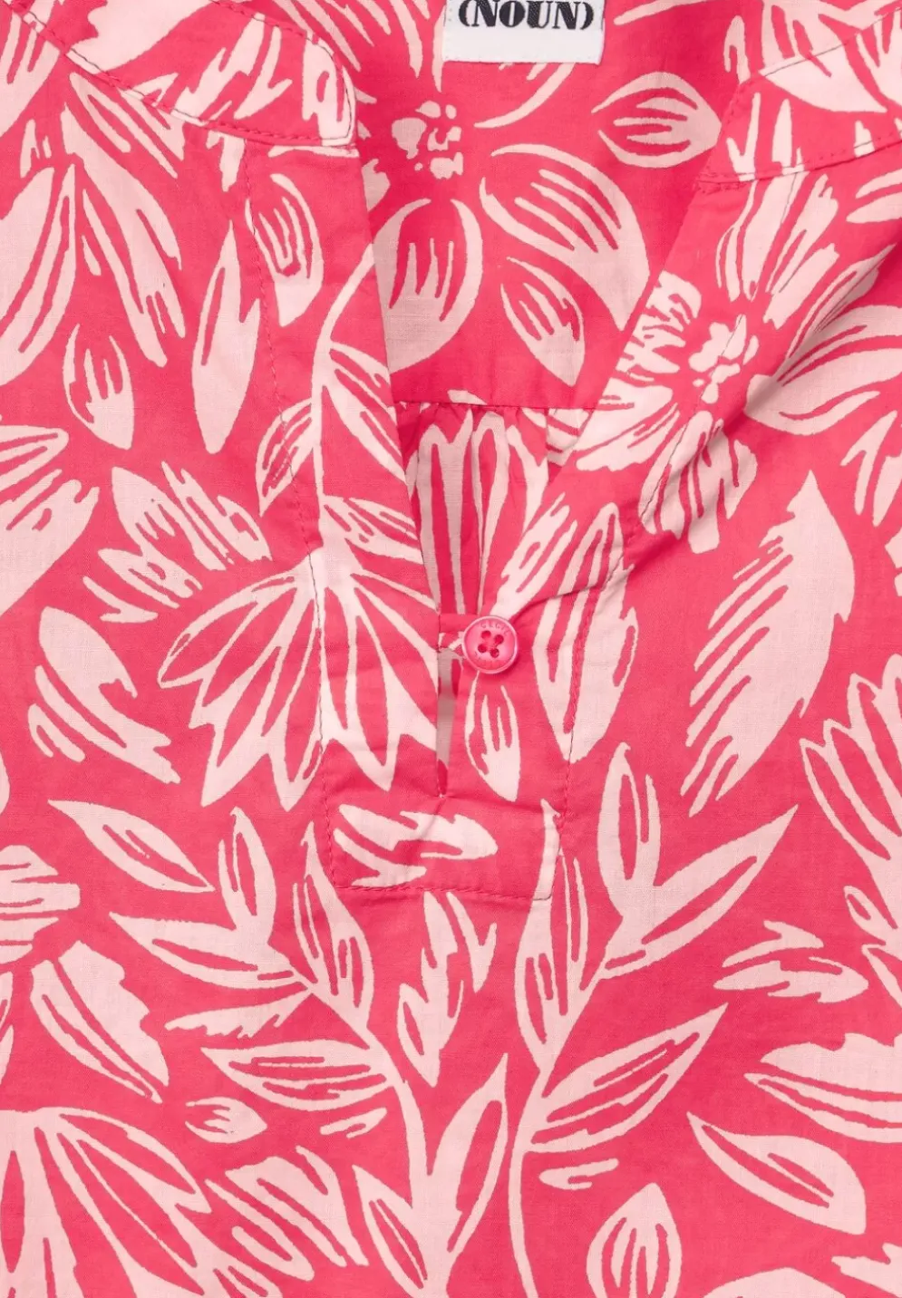 Leichte Print Baumwollbluse