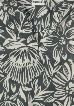 Leichte Print Baumwollbluse