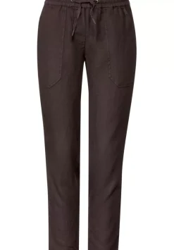 Leinen Casual Fit Hose