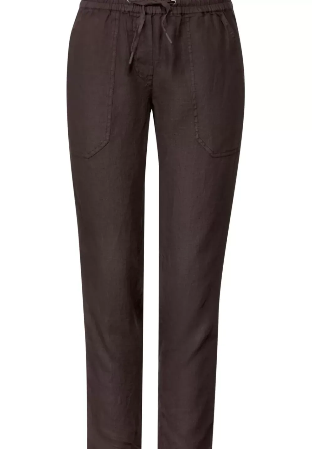 Leinen Casual Fit Hose