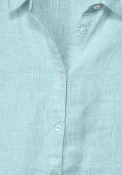 Leinen Chambray Bluse