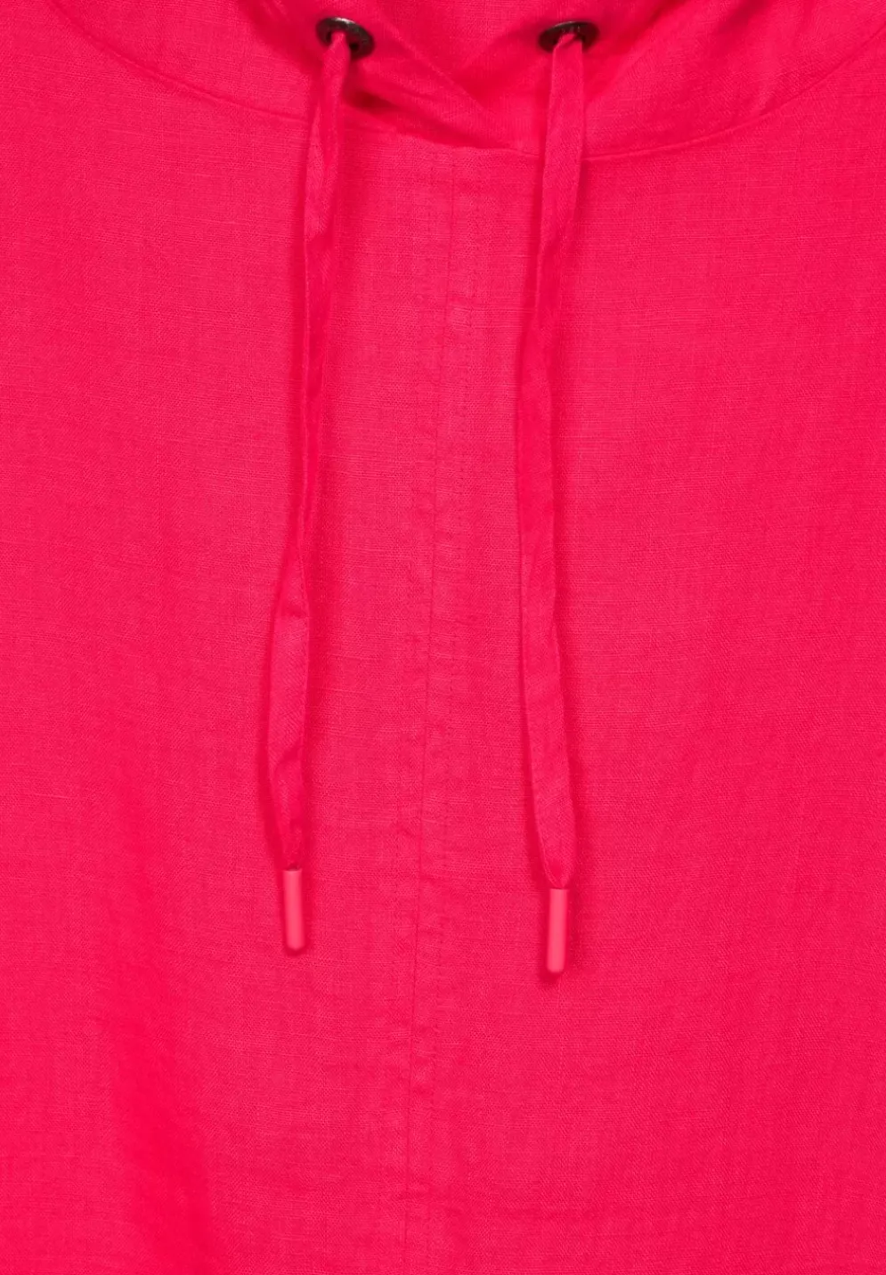 Leinen Hoodie Kleid