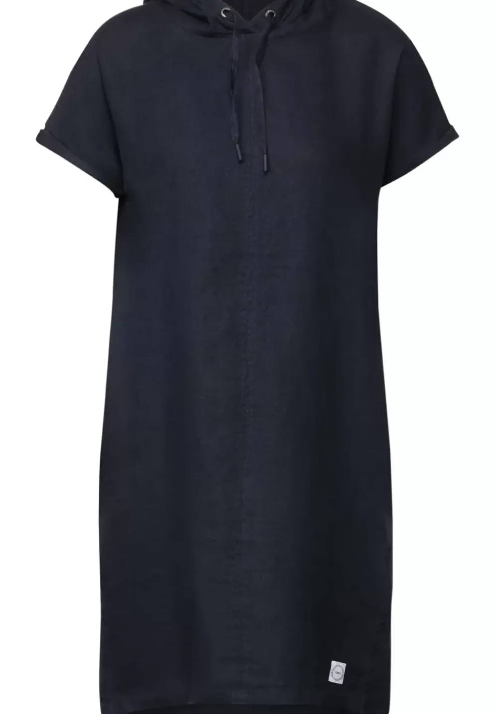 Leinen Hoodie Kleid