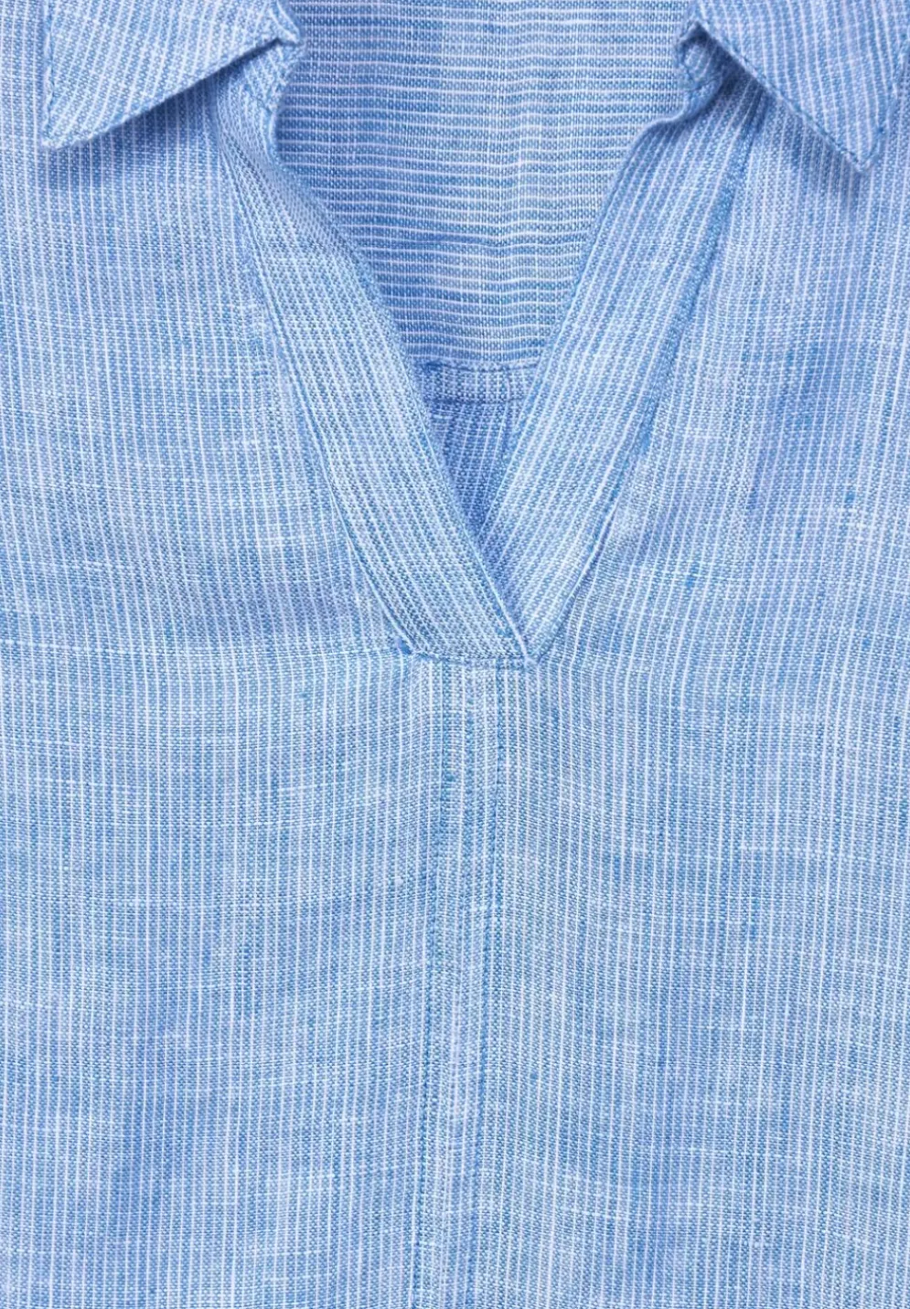 Leinen Longbluse