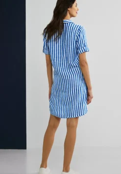 Leinen Shirtkleid