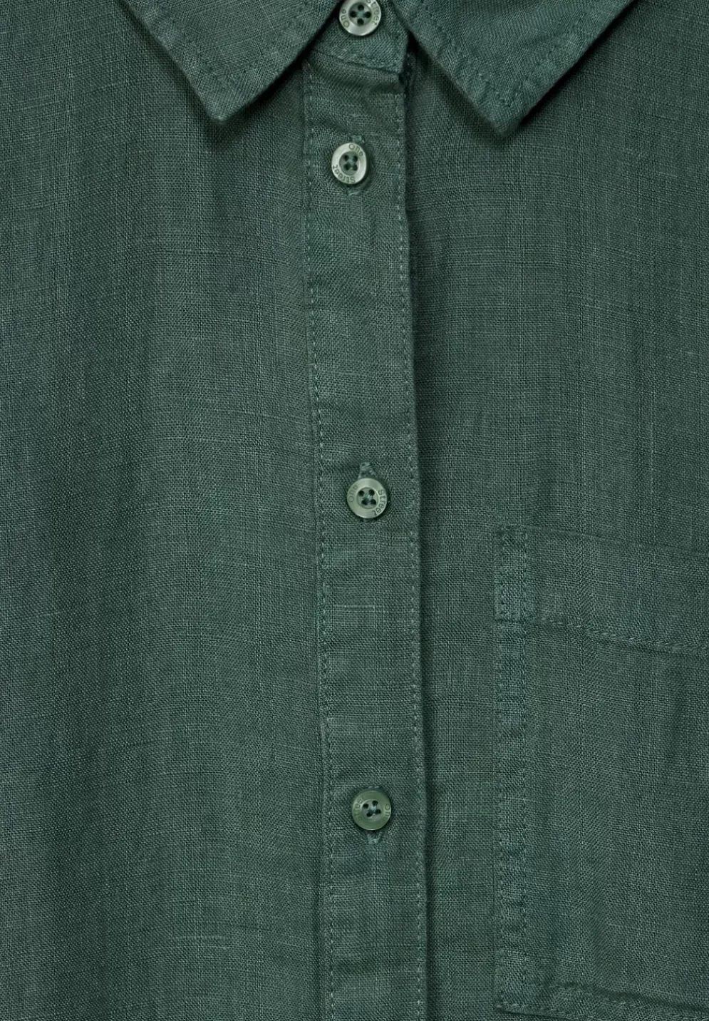 Leinen Shirtkleid
