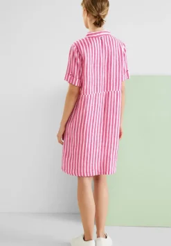 Leinen Shirtkleid
