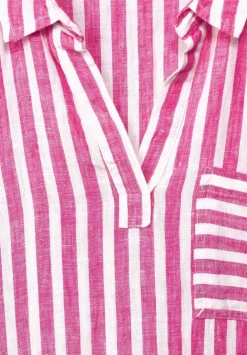 Leinen Shirtkleid