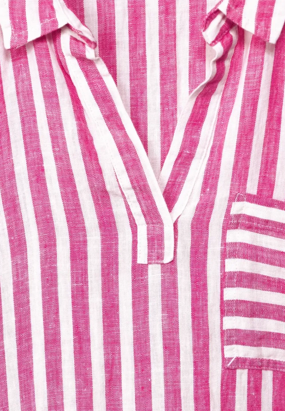 Leinen Shirtkleid