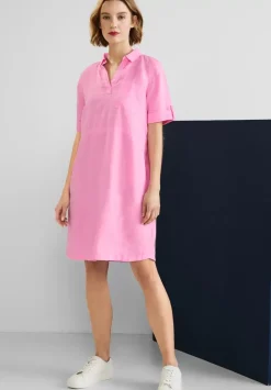 Leinen Shirtkleid
