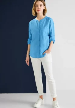 Leinen-Baumwolle-Mix Bluse