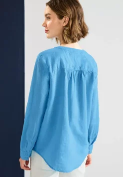 Leinen-Baumwolle-Mix Bluse
