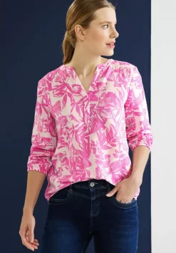 Leinen-Baumwolle-Mix Bluse