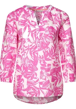 Leinen-Baumwolle-Mix Bluse