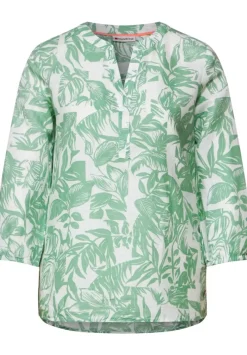 Leinen-Baumwolle-Mix Bluse