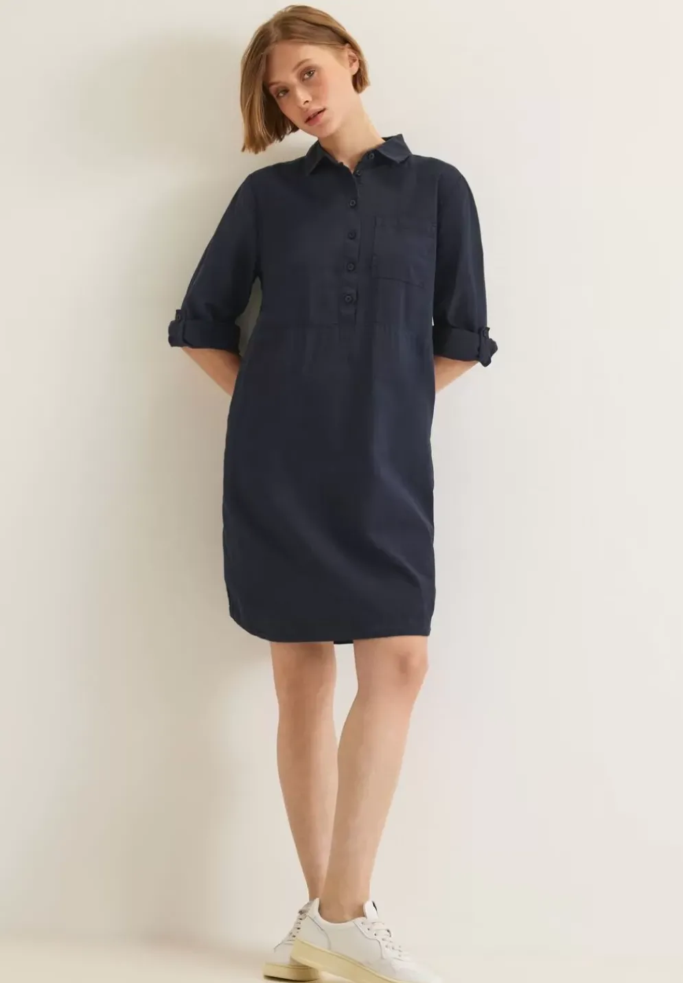 Leinen-Baumwolle-Mix Kleid