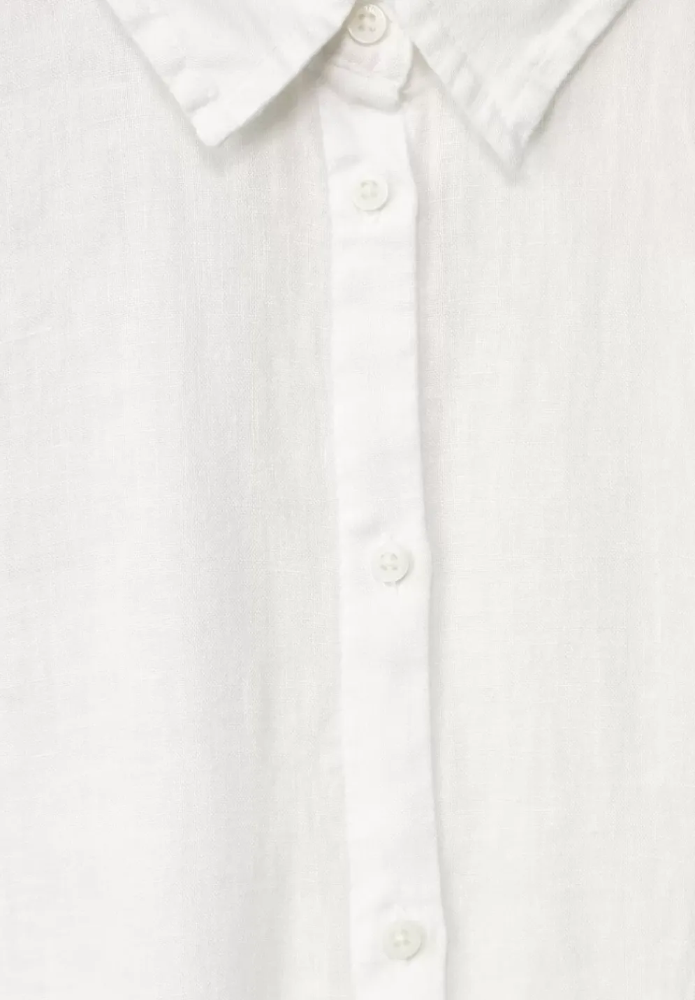Leinenbluse Mit Hemdkragen