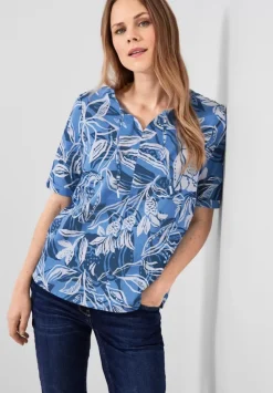 Leinenbluse Mit Tunikaband