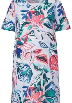 Leinenkleid Mit Blumenprint