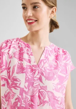 Leinenkleid Mit Print