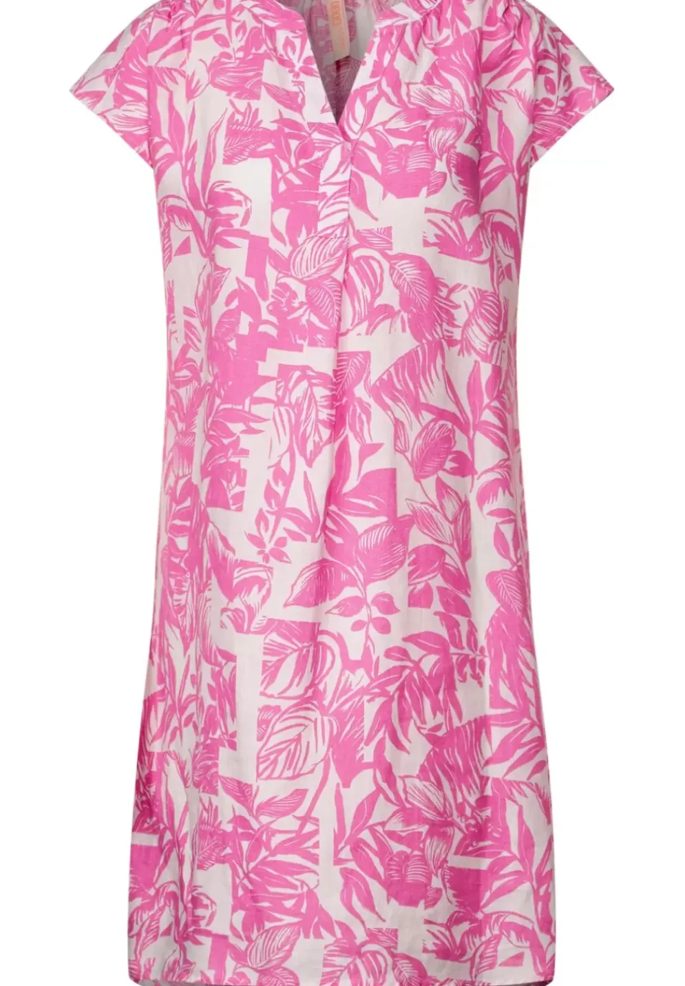 Leinenkleid Mit Print