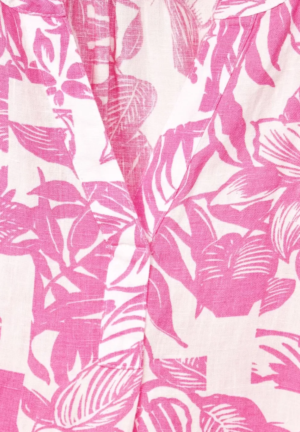 Leinenkleid Mit Print