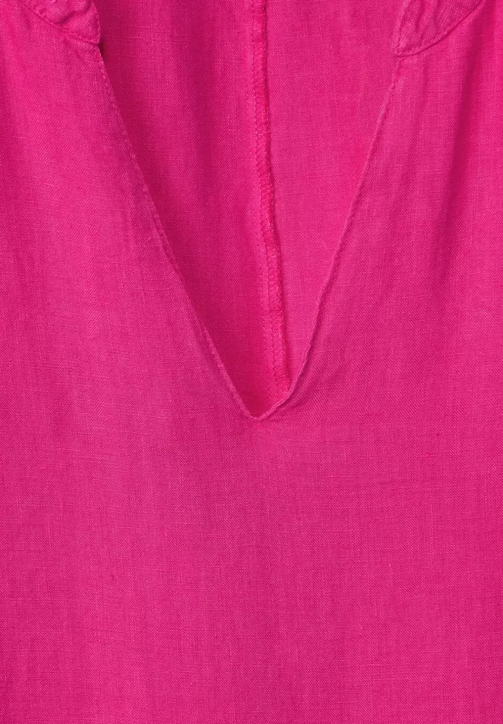 Leinenkleid Mit Volants