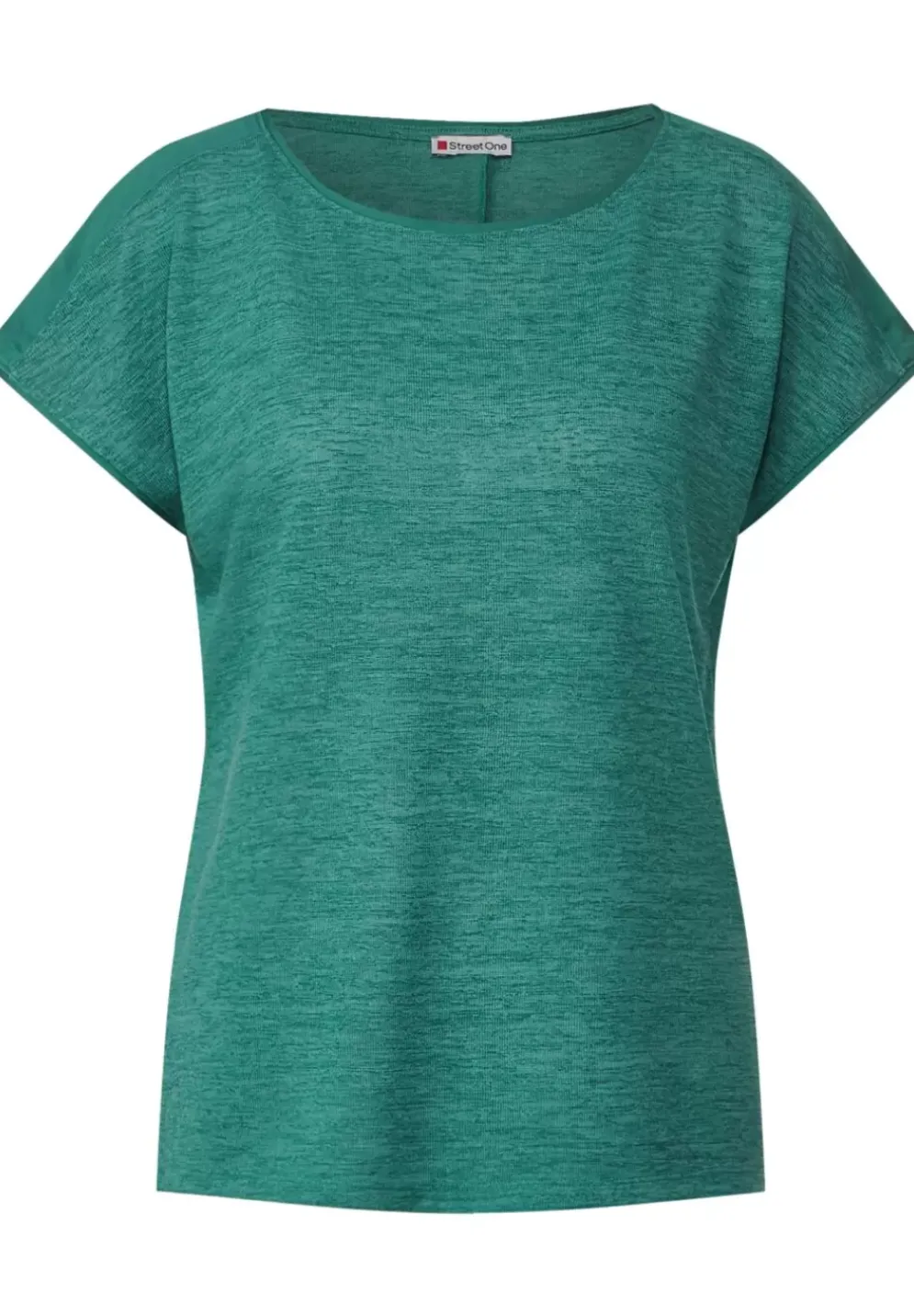 Leinenlook T-Shirt