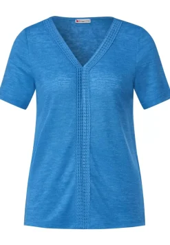 Leinenlook T-Shirt