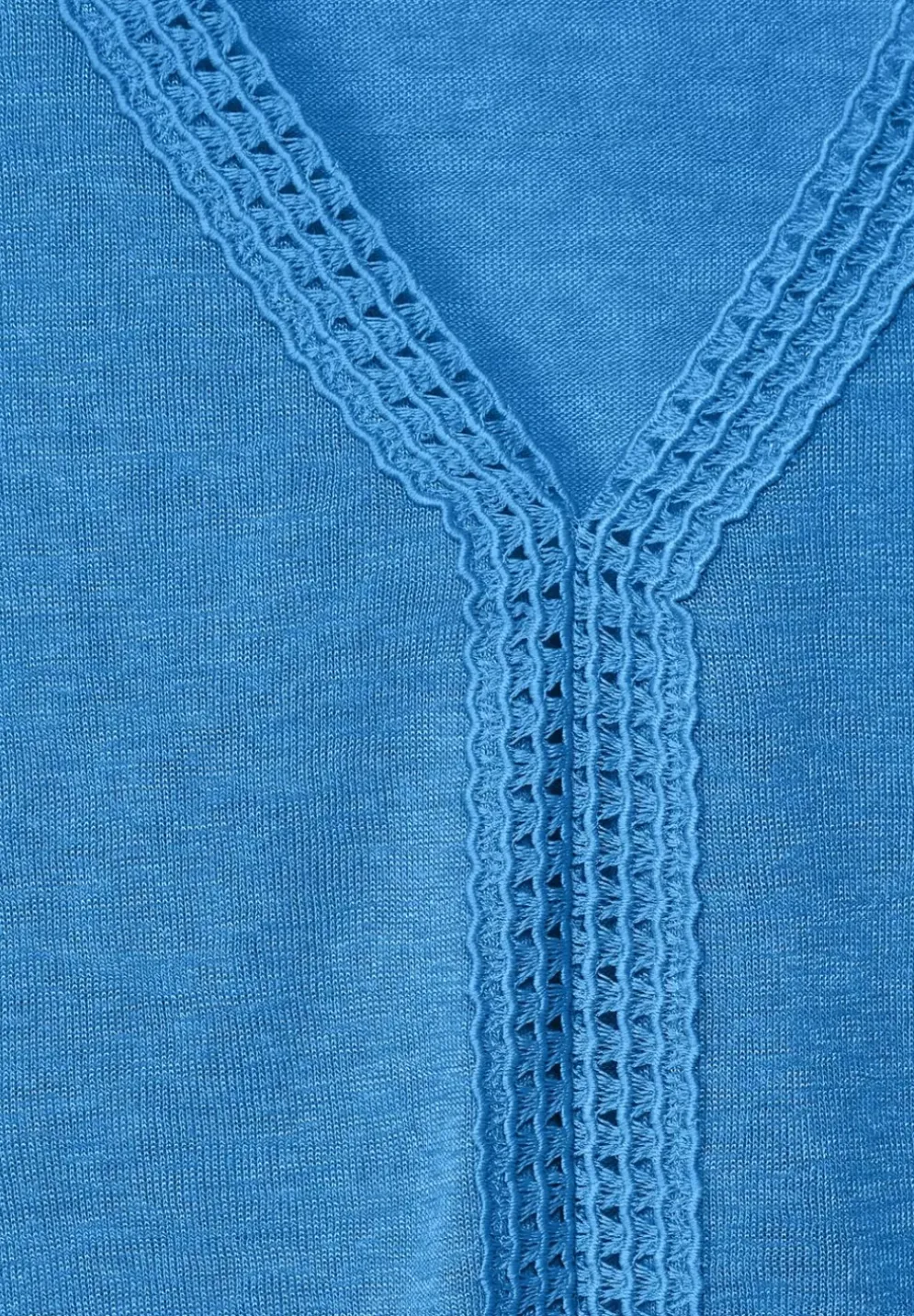 Leinenlook T-Shirt