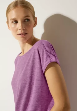 Leinenlook T-Shirt