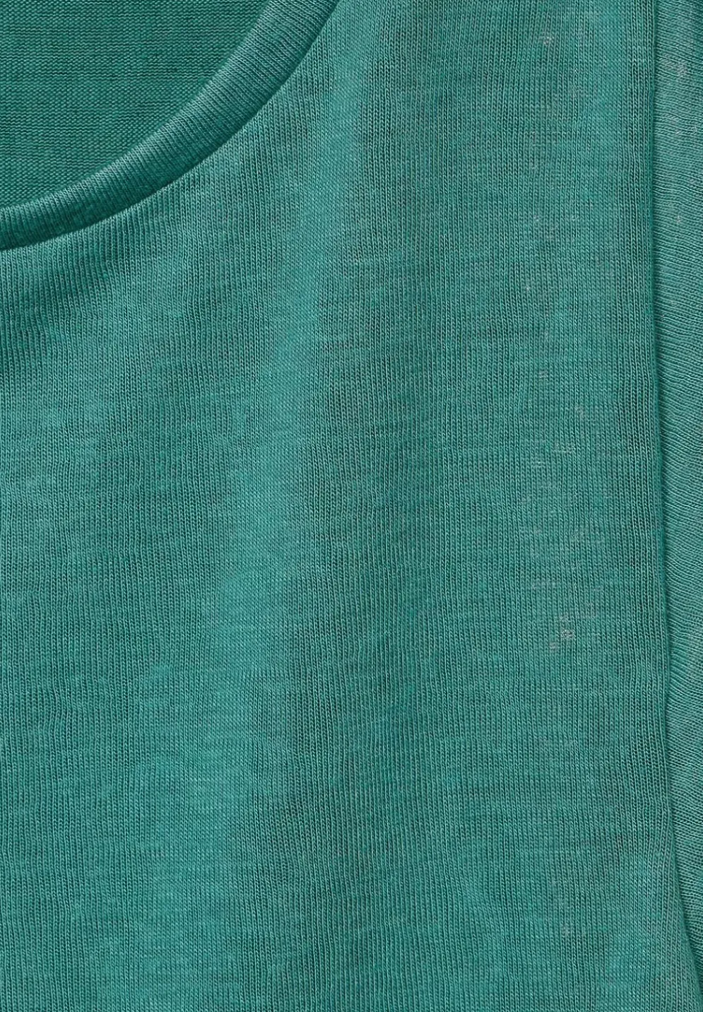 Leinenlook Volant Shirt