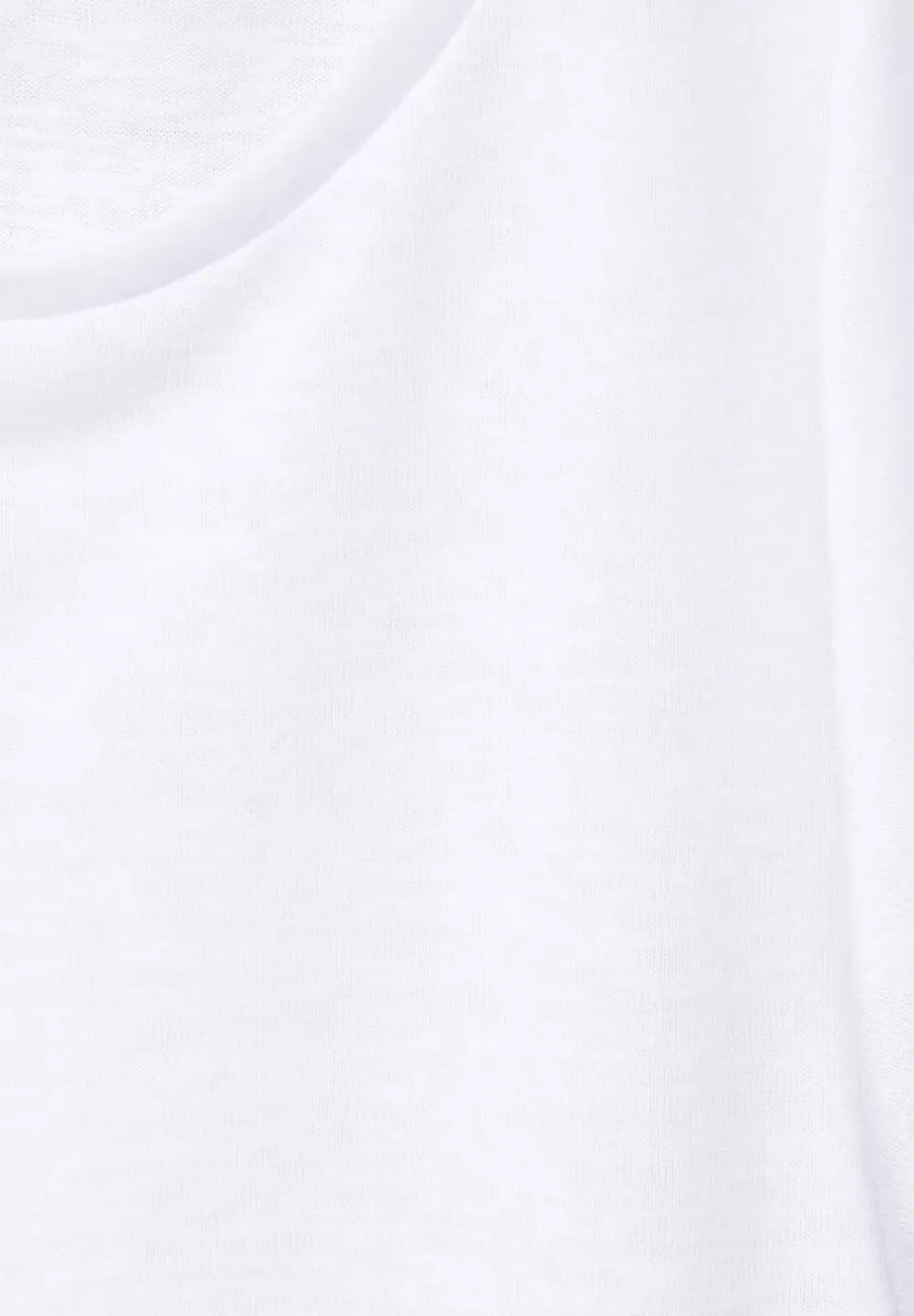 Leinenlook Volant Shirt