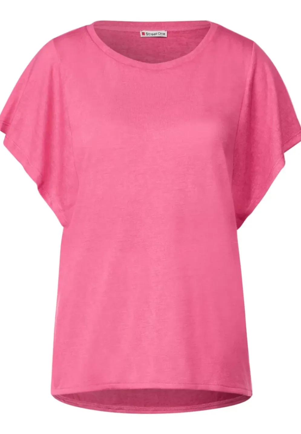 Leinenlook Volant Shirt