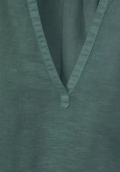 Leinenmix Blusenshirt