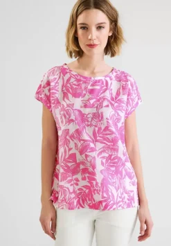 Leinenmix Blusenshirt