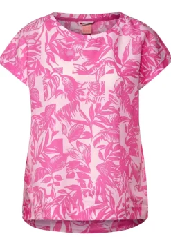Leinenmix Blusenshirt