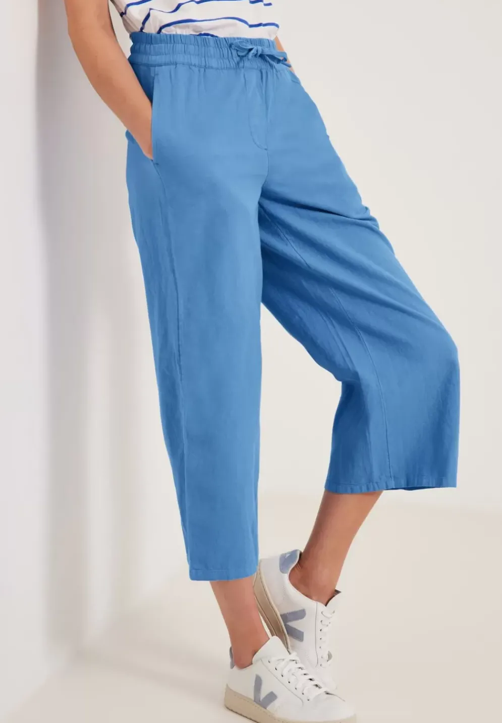 Leinenmix Loose Fit Hose