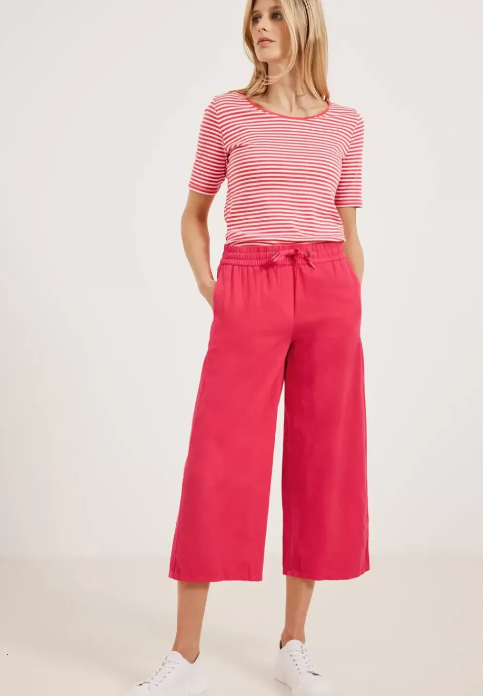 Leinenmix Loose Fit Hose